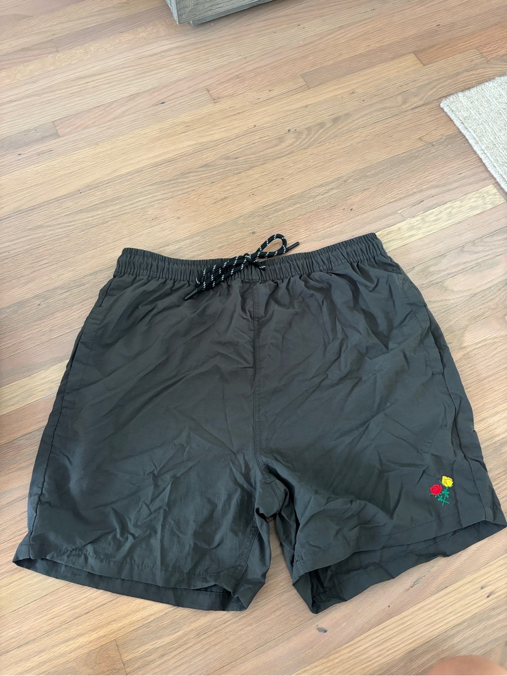 Men's Black  Shorts